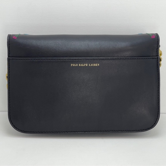 Polo by Ralph Lauren Maddie Floral Embroidered Crossbody - Picture 8 of 16